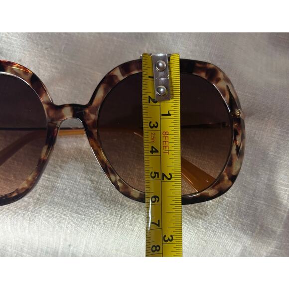 Aldo Oversized Tortoiseshell Sunglasses – Brown Gradient Lenses - Picture 16 of 16